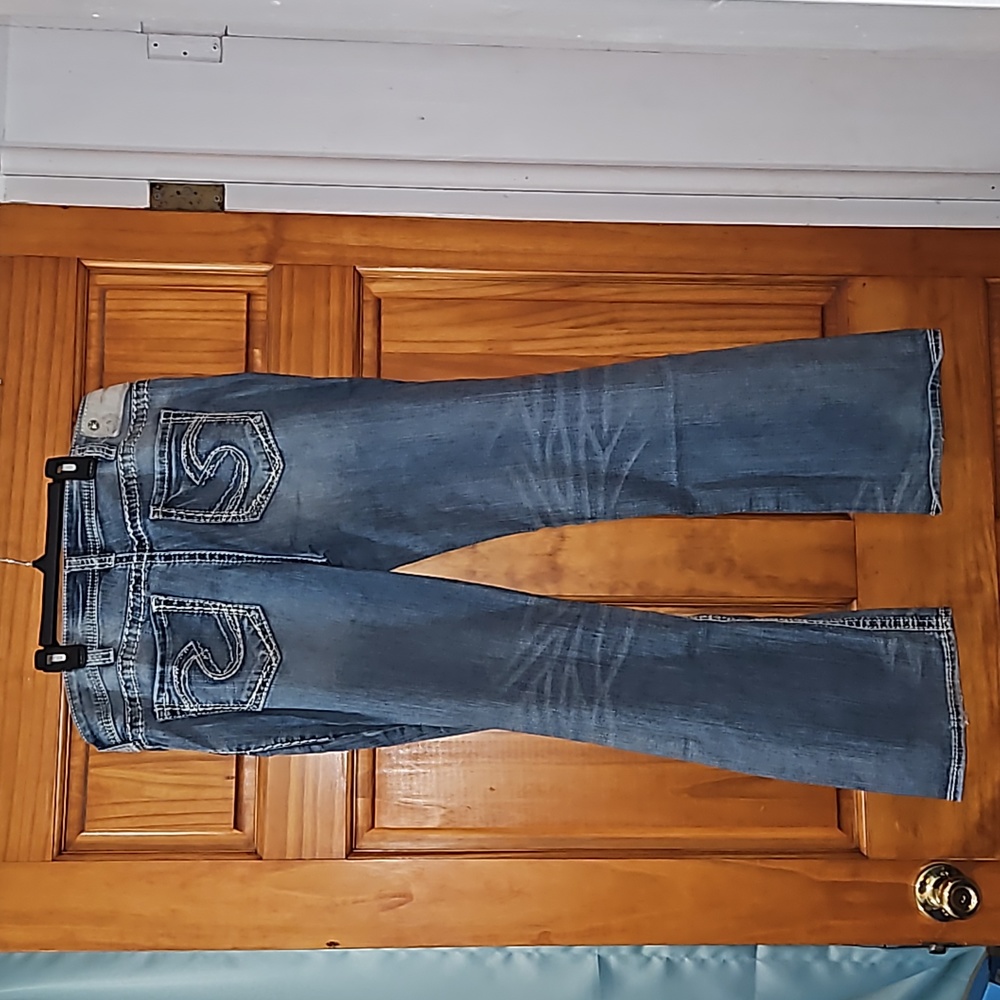 31x31 Silver "Aiko" Jeans